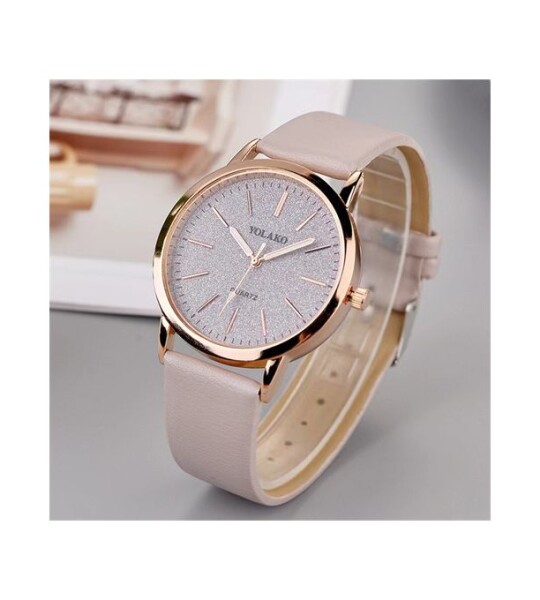 Luxury Leather Band Analog Quartz Watch