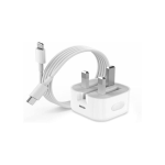 iPhone 35W USB-C Power Adapter + Type-C to Lightning Cable - White
